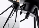 Modern nordic glass LED table lamp for night-time decoration