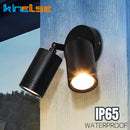 Double head outdoor LED spotlight waterproof for garden balcony fence