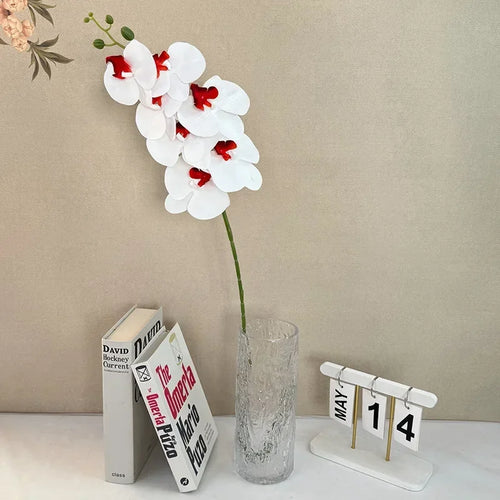 Artificial butterfly orchid 7 heads elegant floral decoration