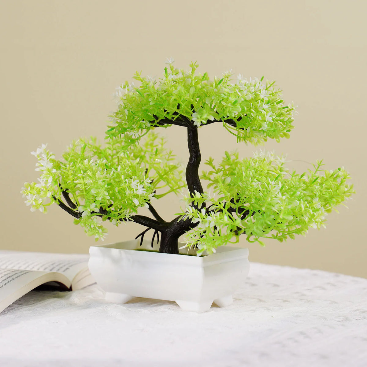 Artificial bonsai tree for indoor and outdoor decoration - vue 2 sur 32