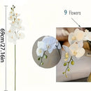 Artificial orchid flower branches for decoration and events