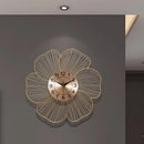 designer metal wall clock for a modern and refined interior