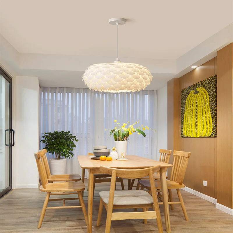 Sandyha fish-shaped chandelier for home decor - vue 4 sur 9