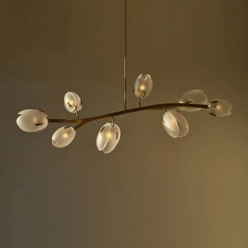 Modern Scandinavian minimalist glass pendant light for elegant interiors - vue 3 sur 18