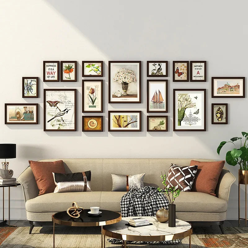 Creative photo frame set for modern decor - vue 8 sur 8