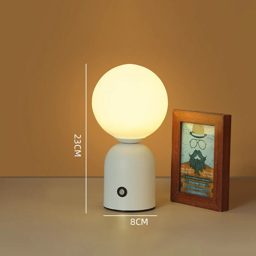 Rechargeable LED desk lamp for indoor decorative lighting - vue 11 sur 10