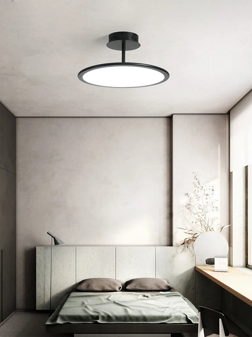 Minimalist dimmable decorative LED pendant light - vue 6 sur 12