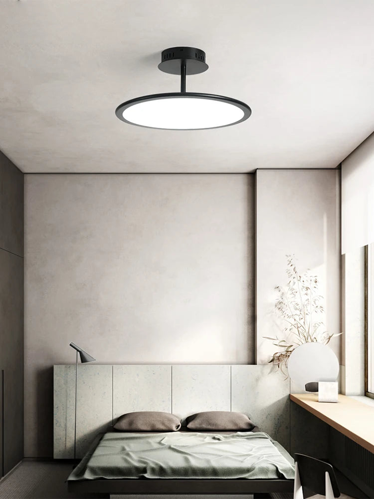 Minimalist dimmable LED decorative pendant light for the home - vue 5 sur 12