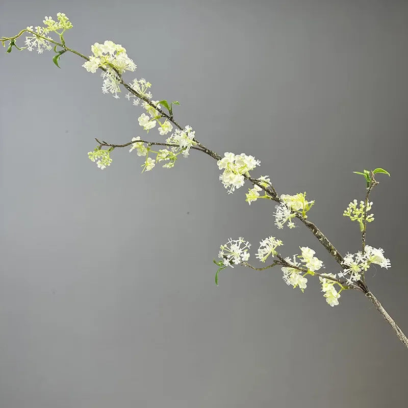 Artificial flower table decoration with snow willow - vue 9 sur 10