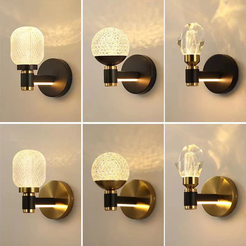 Modern LED wall light for a warm and inviting interior - vue 3 sur 12