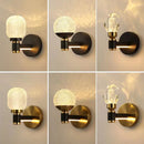 Luxury modern LED wall light with warm decorative design