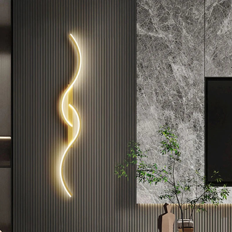 Modern LED wall light for elegant interior decoration