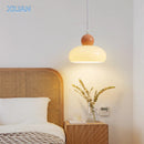 French art glass LED pendant lamp e27 bauhaus