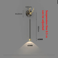 Designer copper wall light for creative and modern interiors