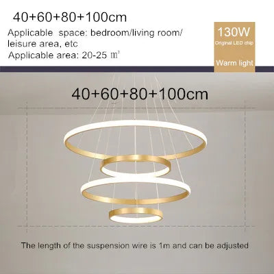 lustre moderne en style nordique avec télécommande et lumière led - vue 20 sur 30