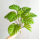Artificial monstera tropical plant for indoor and outdoor decoration