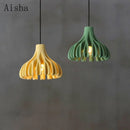 Nordic coral resin pendant light for interior decoration