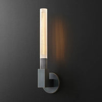 Retro clear glass wall light for interior decoration