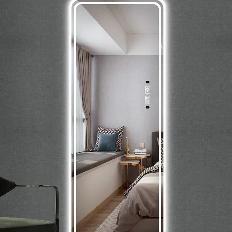 Large smart mirror for interior decoration - vue 3 sur 19