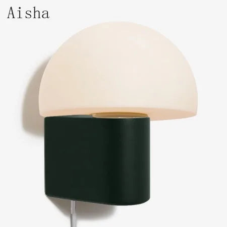 Modern minimalist Nordic style glass wall light - vue 3 sur 6
