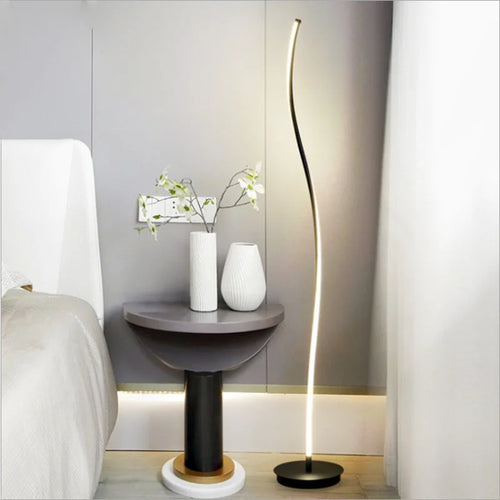 LED floor lamps with silica gel for living room or study - vue 5 sur 8