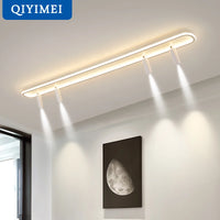 Modern LED chandelier for indoor dimmable lighting