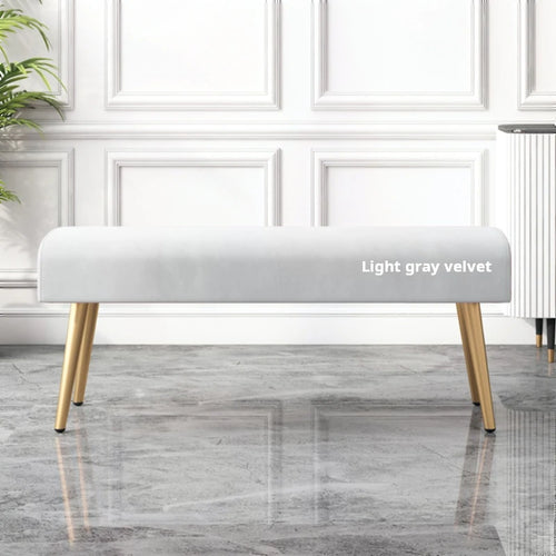 soft shoe bench for entrance hall and living room - vue 6 sur 18