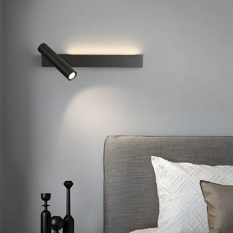 Minimalist modern copper wall light with creative design