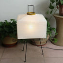 Japanese rice paper table lamps wabi-sabi style