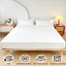 1PC Plain Color Waterproof Mattress Cover,Polyester Material, Thin Breathable,Bedroom，Four Seasons Apply