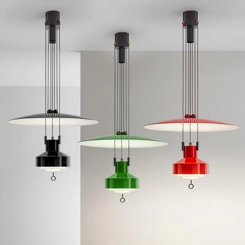 Adjustable designer pendant lamp nordic saliscendi stretchable hanging light for kitchen or restaurant