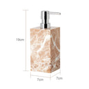 natural marble bathroom accessory set