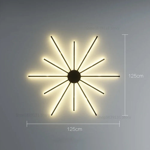 Modern creative wall light for stylish interior decor - vue 23 sur 22