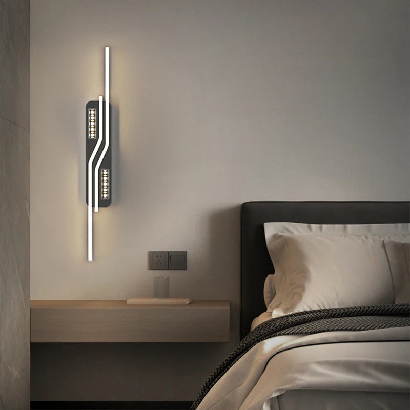 Simple modern nordic wall light for the home - vue 4 sur 12