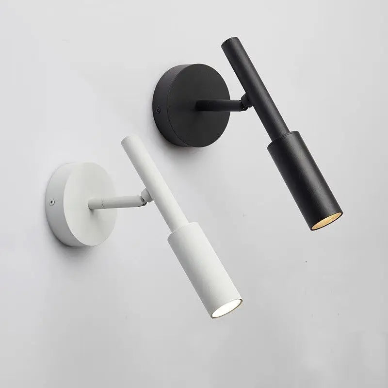 Minimalist rotating LED wall light with adjustable lighting - vue 3 sur 12