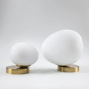 Modern ceiling light with white acrylic shade for dining room and home decor
