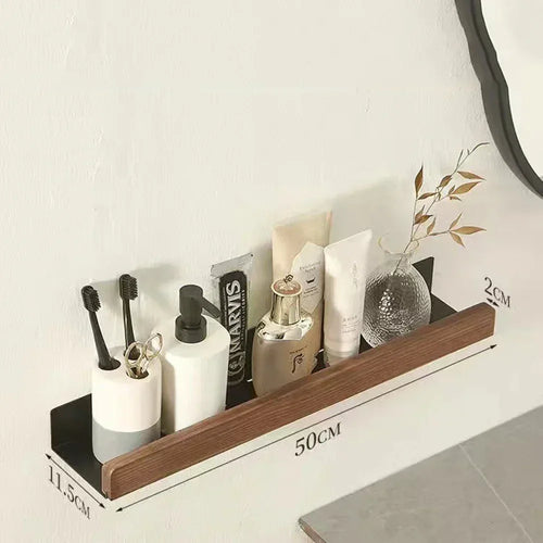 wooden shelf corner bracket without drilling for storage - vue 9 sur 14