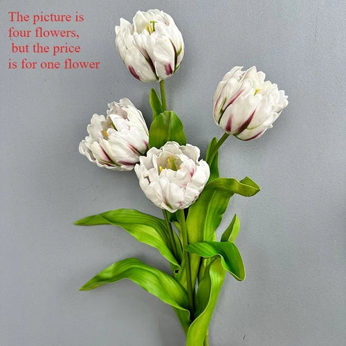 Artificial tulip flowers for festive and holiday decoration - vue 8 sur 11