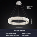 Modern crystal chandelier for elegant lighting