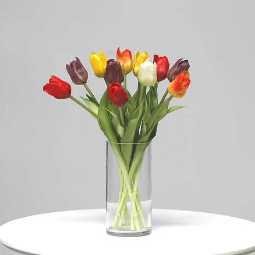 Realistic artificial tulips for weddings and party decorations - vue 5 sur 14