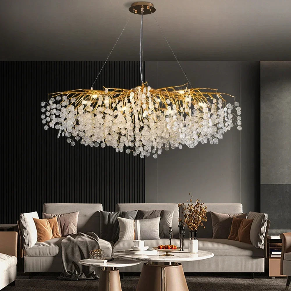 Modern crystal chandelier for stylish interiors