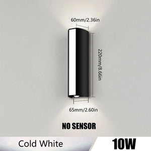 applique murale led pour éclairage extérieur et jardin