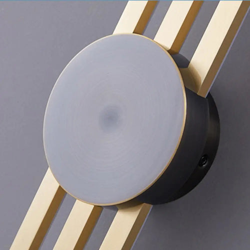 Minimalist copper LED wall light for ambient decoration - vue 7 sur 18