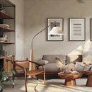 Modern nordic creative floor lamp with remote control for interior decoration