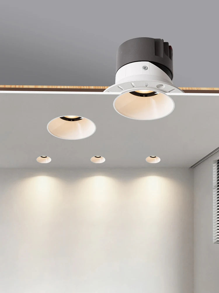 Integrated LED spotlight tuya zigbee adjustable borderless - vue 4 sur 7