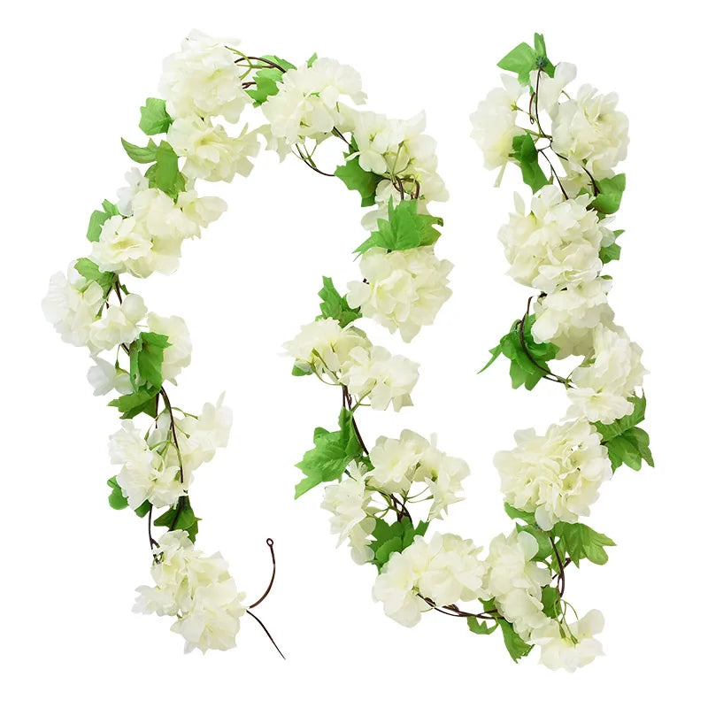 Artificial wisteria garland for floral and festive decoration - vue 29 sur 32