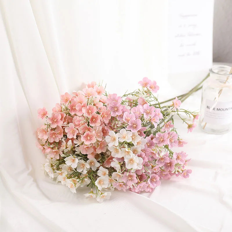 Artificial star flower soft and fresh decoration