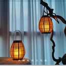 Hanging solar lanterns for outdoor and garden lighting