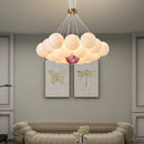 3d moon bubble ball LED chandelier pendant light decoration