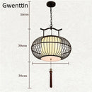 Chinese style LED pendant light for modern interior decoration